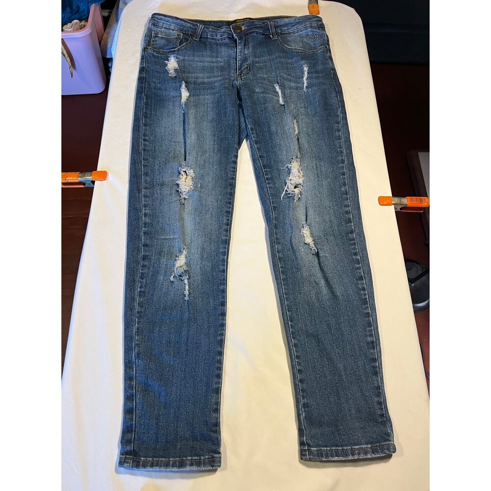 Versace Distressed Jeans